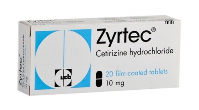 Thuốc chống dị ứng Zyrtec