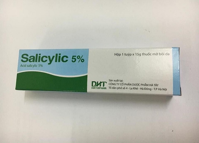 Kem bôi Acid salicylic giúp giảm ngứa hiệu quả