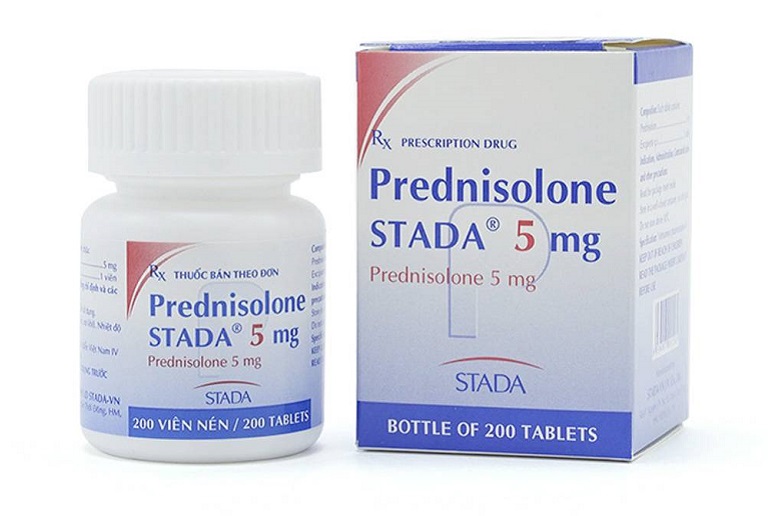 Prednisolon - loại thuốc được bác sĩ chỉ định trong điều trị bệnh
