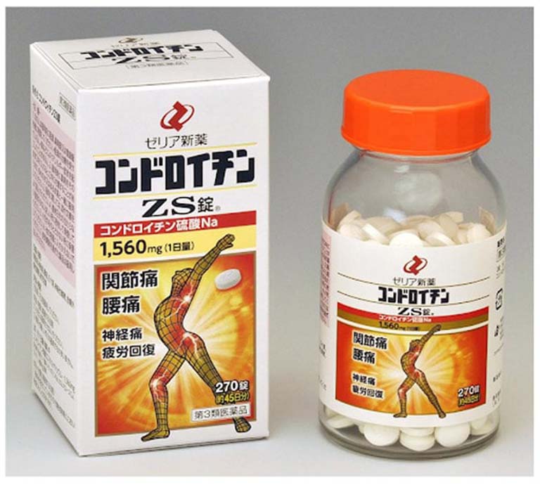 Thuốc trị thoát vị đĩa đệm của Nhật ZS Chondroitin có khả năng nuôi dưỡng và tái tạo sụn khớp