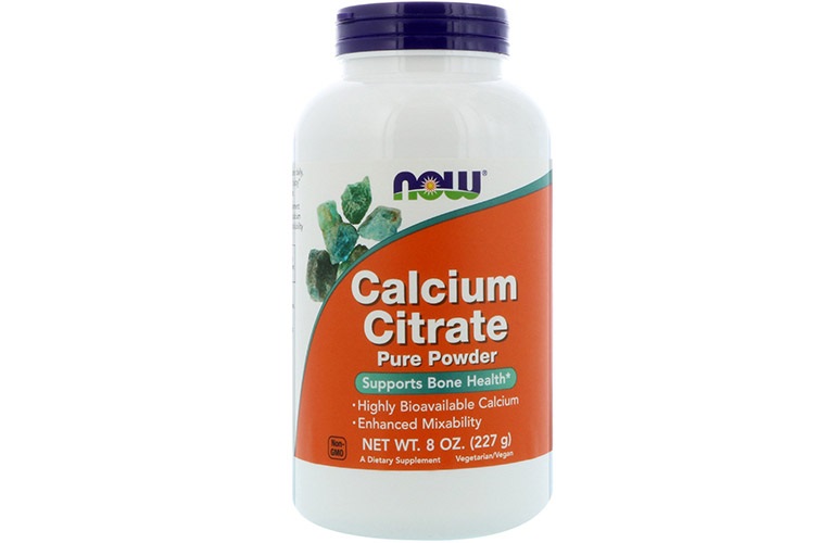 Thuốc tái tạo sụn khớp của Mỹ NOW Foods Calcium Citrate Caps