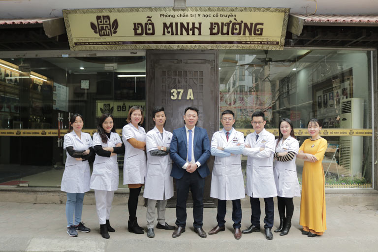 Đội ngũ lương y, bác sĩ tại nhà thuốc nam Đỗ Minh Đường, cơ sở Hà Nội
