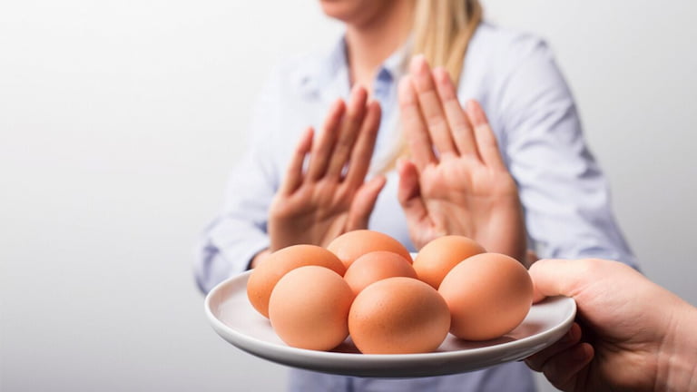 Người bị dị ứng với trứng không được sử dụng thuốc gây mê