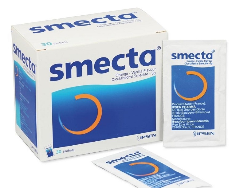 Smecta hiện được bán khá phổ biến trên thị trường với nhiều mức giá và chủng loại khác nhau