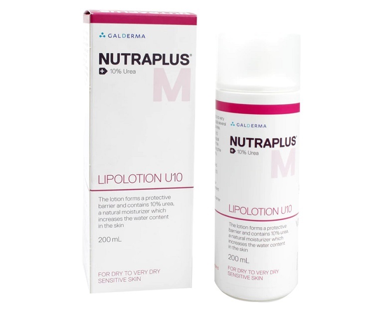 Kem dưỡng Nutraplus Lipolotion U10 dành cho bệnh nhân bị viêm da cơ địa