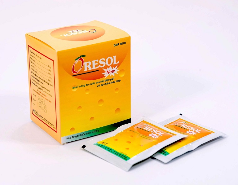 Oresol là sản phẩm bù nước điện giải dùng được cho cả người lớn và trẻ nhỏ