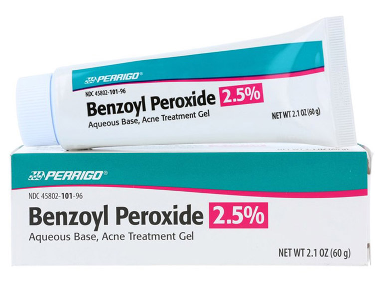 Thuốc điều trị viêm da cơ địa ở trẻ em Benzoyl Peroxide