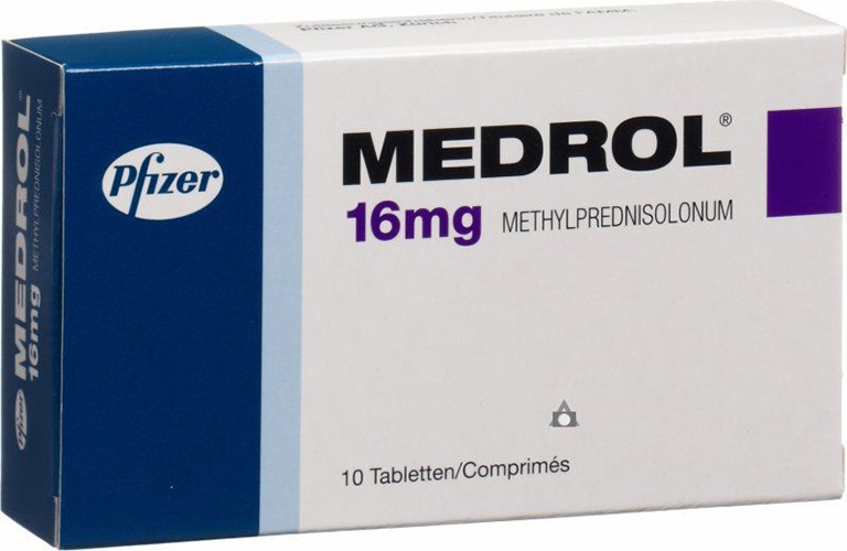 Thuốc uống Medrol giúp điều trị bệnh viêm da cơ địa