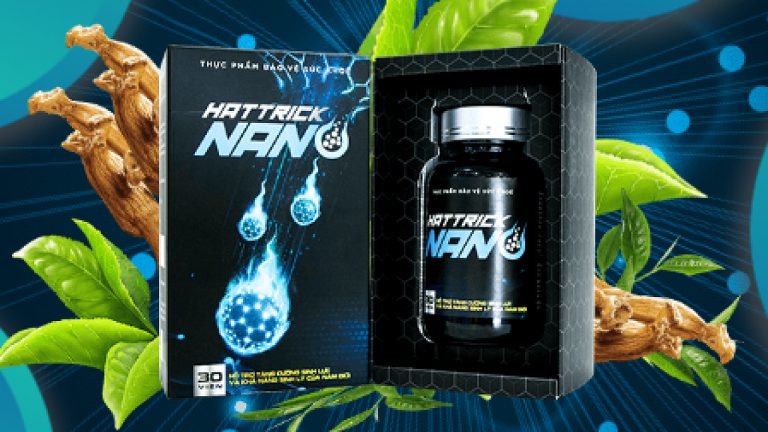 Viên uống Hattrick Nano hỗ trợ cải thiện rối loạn cương dương