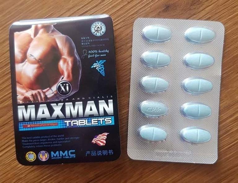 Viên uống Maxman là sản phẩm tăng cường sinh lý hiệu quả cho nam giới