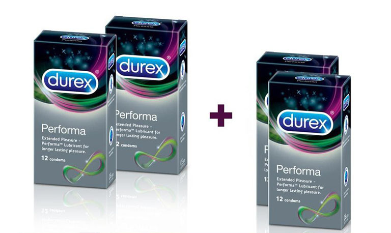 Durex Performa có hiệu quả vượt trội trong chống xuất tinh sớm