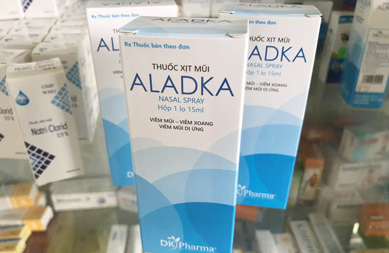 Thuốc xịt viêm mũi dị ứng Aladka đang là sản phẩm được nhiều người tin dùng hàng đầ