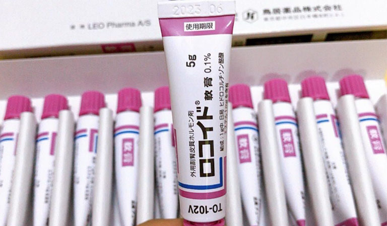 Thuốc mỡ giảm mề đay Vitiligo của Nhật là sản phẩm khá an toàn, lành tính