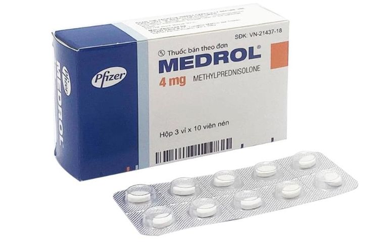 Methylprednisolone là thuốc trị viêm xoang thuộc nhóm kháng viêm toàn thân