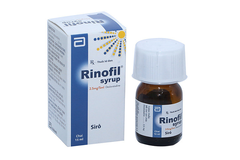 Siro Rinofil có thể được sử dụng cho trẻ em từ 6 tháng tuổi trở lên
