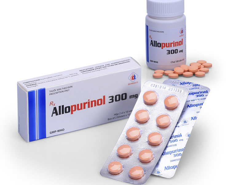 Allopurinol cho hiệu quả cao nhưng có thể gây tác dụng phụ